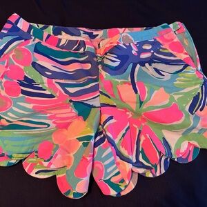 Lilly Pulitzer Colorful High Waist Shorts